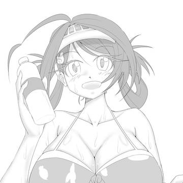 このままだと一生投稿しないでお蔵入りしそうだった水着長鯨ﾁｬﾝ