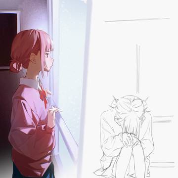 泣かないで…