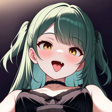 緑髪のヤンデレな女の子