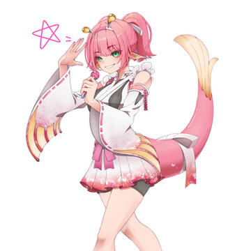 魚の和風アイドル