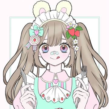 線画ぬってみた