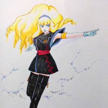 ガウ・ハ・レッシィのコスプレをするディアナ・ソレル