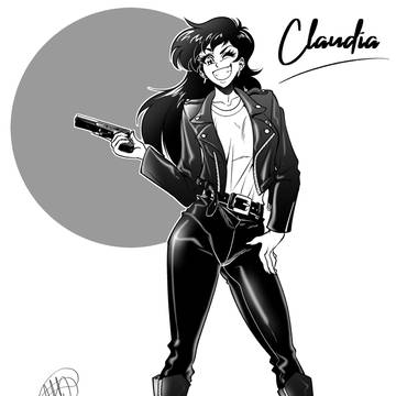 Manga Claudia by andresart25