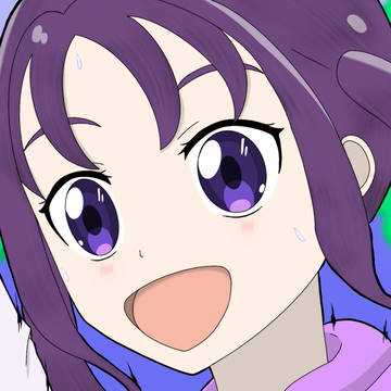 ダンス練習する紫雨こころ