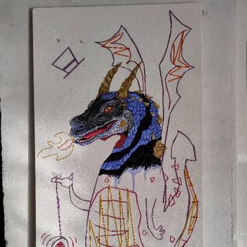 un dragón