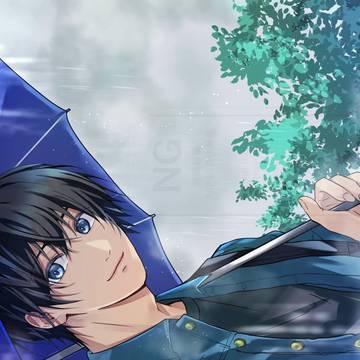 雨の中のデート
