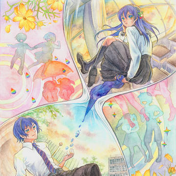 君と、放課後の教室で（カラー）