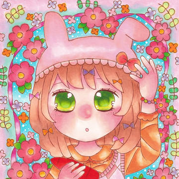 うさぎ帽子
