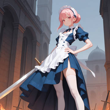 メイド剣士さん