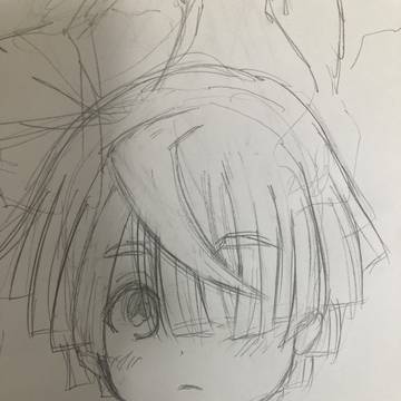 キリくん、ミセ様の白黒絵