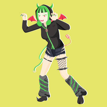 モンスターエナジー　擬人化