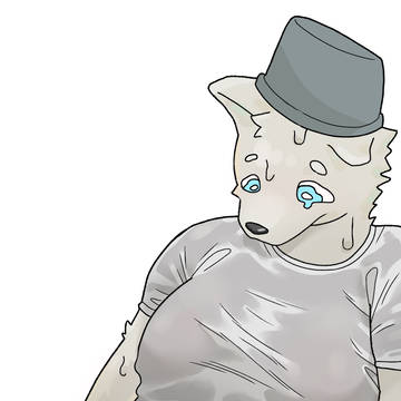 お茶目な犬