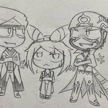 いつもの3人