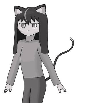 できるだけ毎日絵を描く【No.1】白黒で描けば上達するか!?