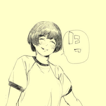 レシート裏の子