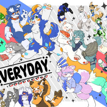 【関西けもケット10新刊】EVERYDAY