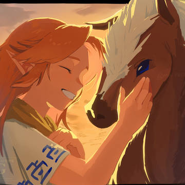 マロンとエポナ