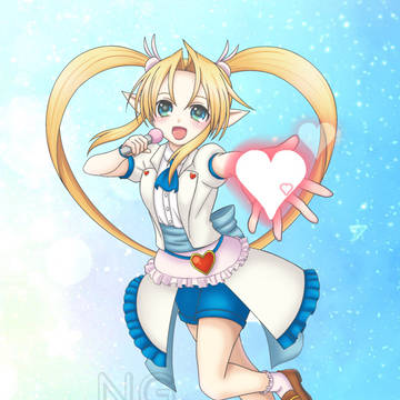 リクエスト絵 アクエリアンエイジ 胡桃えいむ