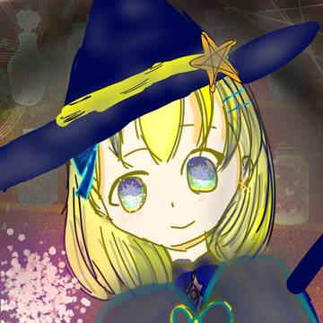 倉庫を掃除する魔女