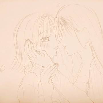 キス、される。