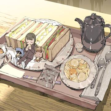 かいふくのサンドイッチ