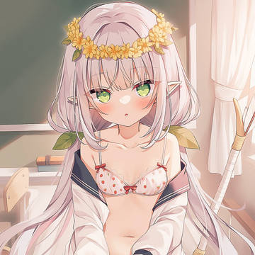 白毛精灵