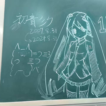 MIKU on blackboard