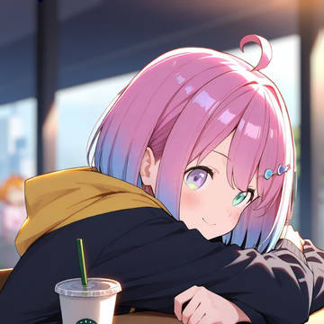 姫様とカフェ