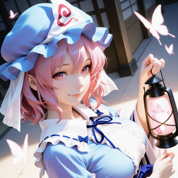 西行寺幽々子 (Yuyuko Saigyouji)