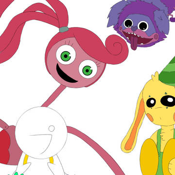 ポピープレイタイムチャプター2お絵描き
