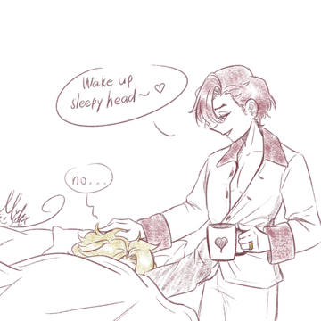 Sleepy morning 1