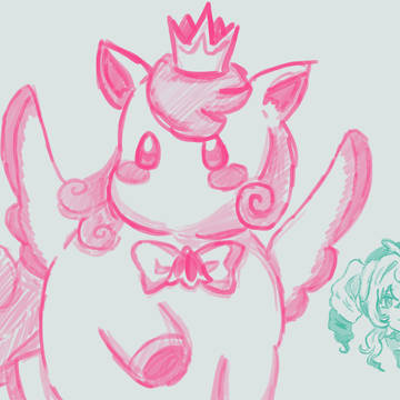 HSR: Little Ika & Hyacine doodle