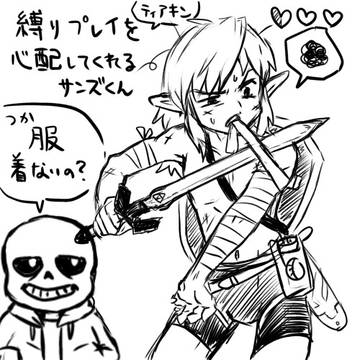 サンズがティアキンリンクの相棒(武器)になるお話シリーズ②