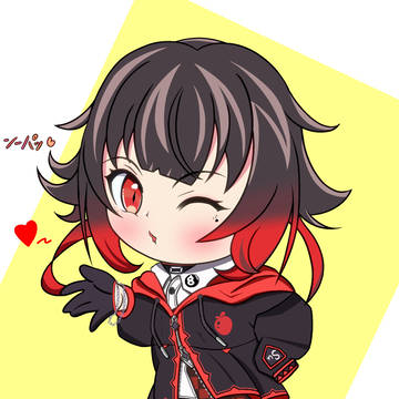 可愛い蛇塚朱々ちゃん
