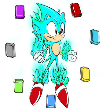 Sol Emeralds Burning Sonic