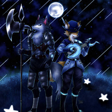 星降る夜