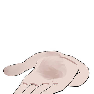 手