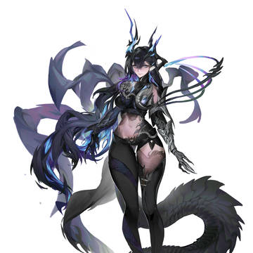 💕Black Dragon Girl💕