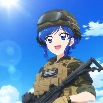 アイカツ! 霧矢あおい 兵士