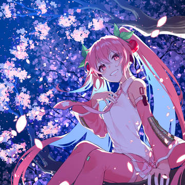 夜桜