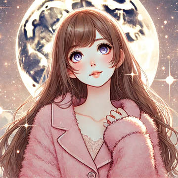 夜のパジャマ散歩～月明りバージョン