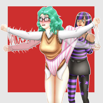 Allison and Sofia - Commission