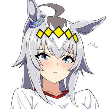 ポニテオグリに胸を強調するポーズをとってもらった