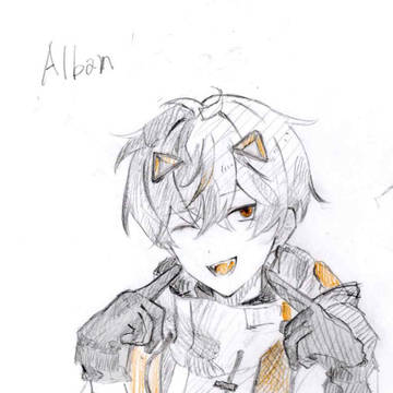 アルバーン落書き