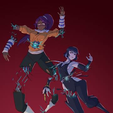 Yoruichi and Soi Fong