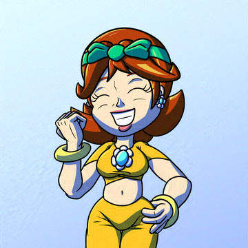 Daisy from Mario Kart World