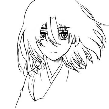 Shiki Ryougi sketch