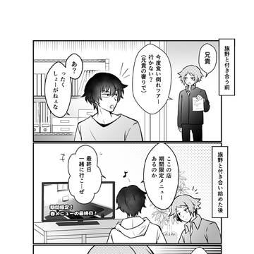 【0404イリュとつ】旗主(年齢逆転)4コマ