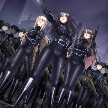 リクエスト絵 ゾルダーペギー・なずな・きゅぴ