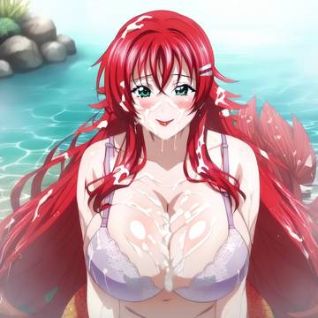 Mermaid Rias Gremory in love